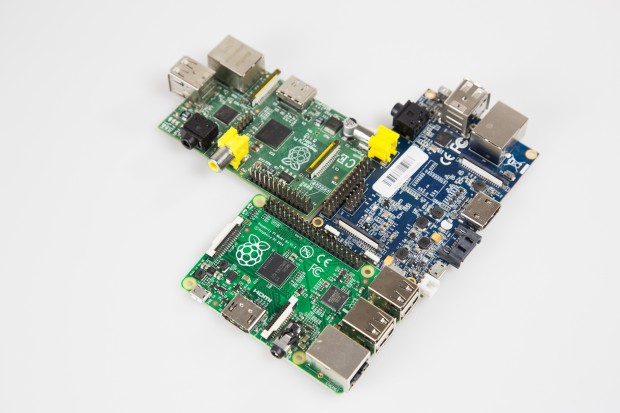 Die GPIO-Schnittstellen aller drei Platinen unterscheiden sich deutlich, was die Kompatibilität von Erweiterungshardware erschwert.